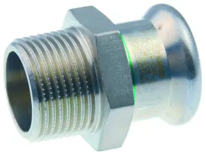 RACCORD MIXTE A SERTIR INOX 316L / MALE A VISSER XPRESS