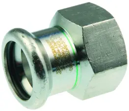 RACCORD MIXTE A SERTIR INOX 316L / FEMELLE A VISSER XPRESS