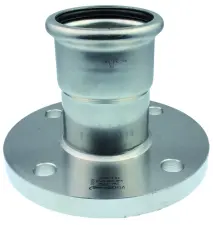 RACCORD A SERTIR MIXTE INOX 316L / A BRIDE XPRESS