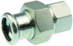 RACCORD UNION A SERTIR INOX 316L / FEMELLE A VISSER XPRESS