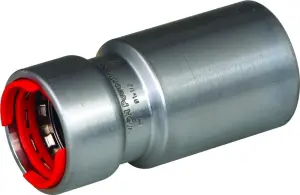 REDUCTION MALE FEMELLE A SERTIR POUR TUBE ACIER A PAROI EPAISSE POWERPRESS