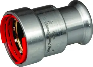 RACCORD PASSERELLE A SERTIR POUR TUBE ACIER POWERPRESS / ACIER ELECTRO-ZINGUE