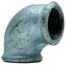 RACCORD FONTE COUDE 90° PETIT RAYON FF GALVA EN 10242