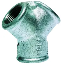 RACCORD FONTE TE EGAL EN Y FEMELLE GALVA EN 10242