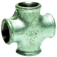 RACCORD FONTE CROIX EGAL FEMELLE GALVA EN 10242