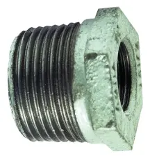 RACCORD FONTE REDUCTION MALE FEMELLE GALVA EN 10242