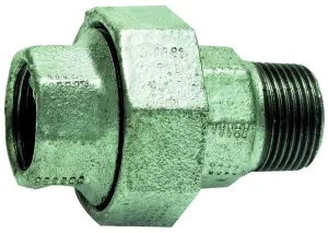 RACCORD UNION FONTE GALVA MALE FEMELLE EN 10242