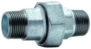 RACCORD UNION FONTE GALVA MALE MALE EN 10242