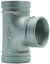 RACCORD RAINURE TE FONTE GS FINITION GALVA