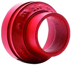 RACCORD RAINURE REDUCTION FONTE GS FINITION EPOXY ROUGE