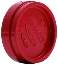 RACCORD RAINURE FOND PLAT FONTE GS FINITION EPOXY ROUGE