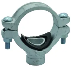 RACCORD RAINURE COLLIER DE PIQUAGE FONTE GS FINITION GALVA