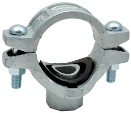 RACCORD RAINURE COLLIER DE PIQUAGE TARAUDE FONTE GS FINITION GALVA