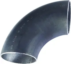 COURBE 3D ACIER NOIR 90° A SOUDER EN 10253-2
