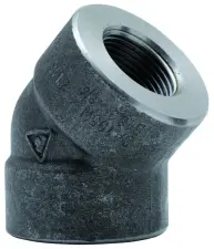 COUDE ACIER 45° FEMELLE FEMELLE SERIE 100 BARS