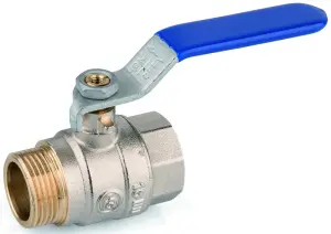 ROBINET BOISSEAU SPHERIQUE ACS MF A POIGNEE BLEUE PN25 SITOMFB ASTORI