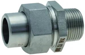 UNION INOX 316 USINE A SOUDER BW / A VISSER MALE