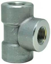 TE ACIER FORGE EGAL A VISSER FEMELLE NPT SERIE 3000