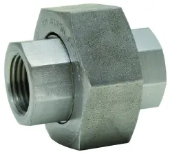 UNION ACIER FORGE A VISSER FEMELLE FEMELLE NPT SERIE 3000