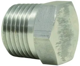 BOUCHON INOX 316L FORGE A VISSER MALE NPT SERIE 3000