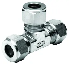 RACCORD A COMPRESSION INOX 316L TE EGAL DOUBLE BAGUE