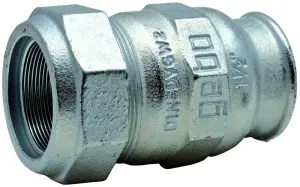 RACCORD A COMPRESSION FONTE A VISSER FEMELLE GEBO ACS