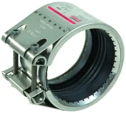 MANCHON DE JONCTION DEFINITVE INOX 316L / NBR STRAUB