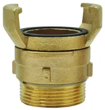 RACCORD GUILLEMIN BRONZE A VISSER MALE AVEC VERROU NFE-29572