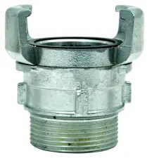 DEMI-RACCORD SYMETRIQUE MALE AVEC VERROU INOX