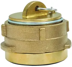 BOUCHON AVEC CHAINETTE ET VERROU BRONZE