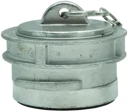 BOUCHON SYMETRIQUE AVEC CHAINETTE ET VERROU INOX