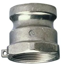 RACCORD A CAMES ALUMINIUM A VISSER FEMELLE NF EN 14420-7