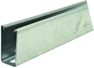 RAIL STRUT ACIER ELECTRO-ZINGUE 41X82 EP 2,5 MM