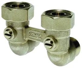 MODULE HYDRAULIQUE EQUERRE POUR RADIATEUR A ROBINETTERIE INTEGREE COMAP