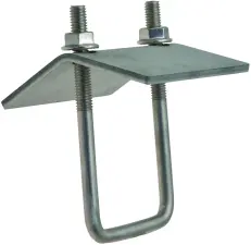 SACHET DE 4 PINCES AVEC ETRIER POUR FIXATION SUR RAIL C ET STRUT