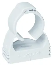 COLLIER CLIP BLANC