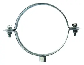 COLLIER DE DESCENTE DE GOUTTIERE EN ACIER GALVANISE