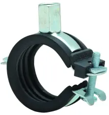 COLLIER ISOPHONIQUE A EMBASE DOUBLE M8/10 80KG FERMETURE RAPIDE