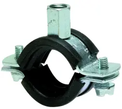 COLLIER ISOPHONIQUE INOX 316 A EMBASE DOUBLE 200KG