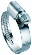 COLLIER DE SERRAGE A BANDE NON PERFOREE INOX 304 W4