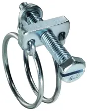 COLLIER DE SERRAGE POUR TUYAU SOUPLE DOUBLE FIL INOX 304 W4