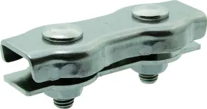 SERRE CABLE PLAT INOX A4