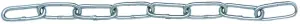 CHAINE DE SUSPENSION ACIER ZINGUE BLANC