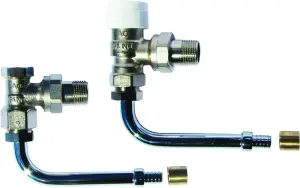 KIT DE RACCORDEMENT THERMOSTATIQUE M30x1,5 EQUERRE PER A GLISSEMENT OVENTROP