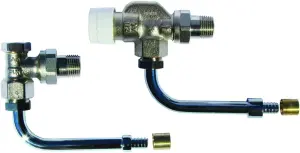 KIT DE RACCORDEMENT THERMOSTATIQUE M30x1,5 EQUERRE INVERSE PER A GLISSEMENT OVENTROP