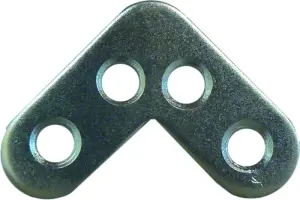 EQUERRE DE CADRE 4 TROUS A BOUTS RONDS