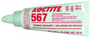 PATE D'ETANCHEITE AU PTFE POUR RACCORDS FILETES RESISTANCE FAIBLE LOCTITE 567