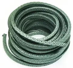 BOBINE TRESSEE DE FILS PTFE ET GRAPHITE