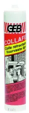 COLLE MASTIC POUR PRODUITS REFRACTAIRES FIBREUX