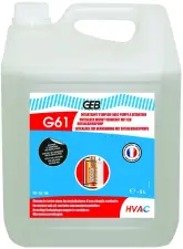 DETARTRANT LIQUIDE DES EAUX CHAUDES SANITAIRES G61 GEB